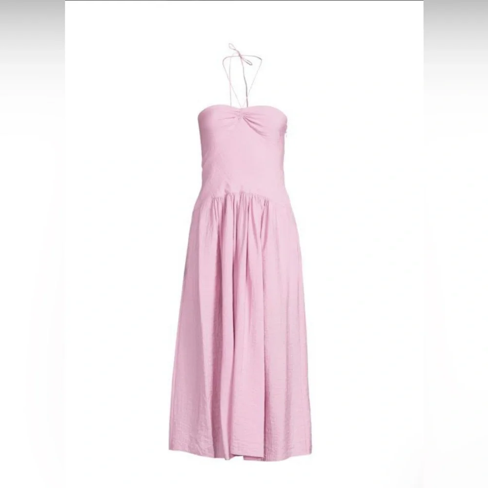 Vince Pink Midi Dress